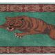 Vintage handmade Turkish rug 80x150 cm