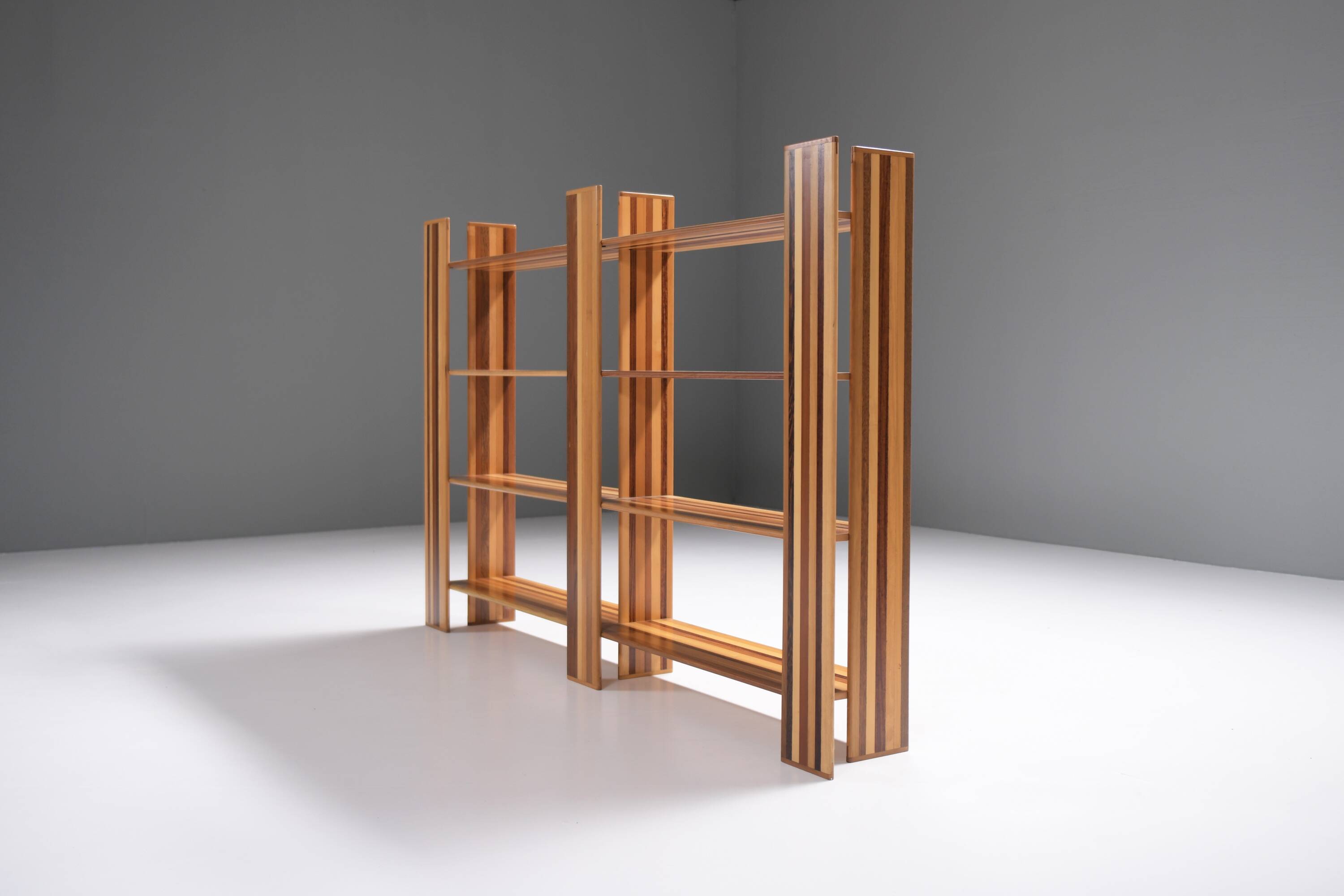 MOP bookcase / room divider by Afra e Tobia Scarpa for Molteni Italy
