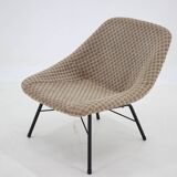 1970s Shell Chair with Iron Base, Germany