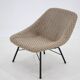1970s Shell Chair with Iron Base, Germany