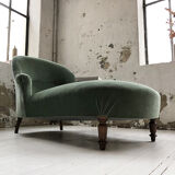 Meridian Napoleon III green velvet