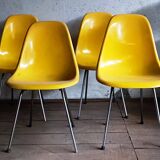 Set of 4 DSX chairs, Herman Miller