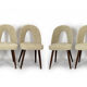 Bouclé Upholstery Dining Chairs by Antonin Suman, 1960s, Set of 8