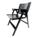 Niko Kralj Rex Plywood Folding Chair for Stol 1950s in Black
