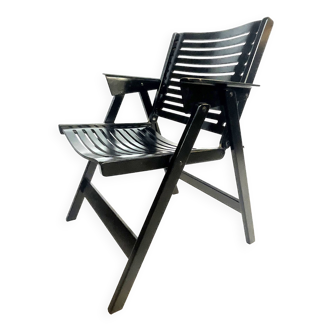 Niko Kralj Rex Plywood Folding Chair for Stol 1950s in Black