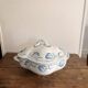 Antique Tircis Soup Tureen Sarreguemines Utzschneider & Cie Art Nouveau Earthenware