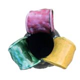 Lunetta Vallauris Tricolor Vintage Vase