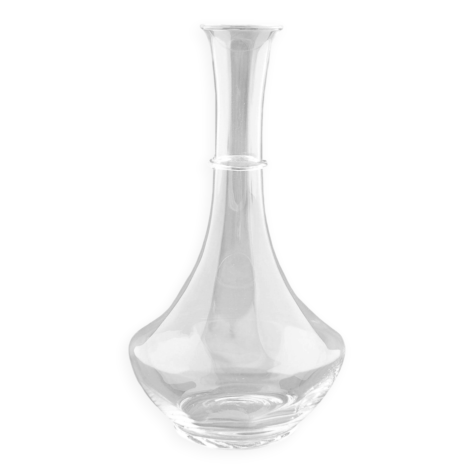 Carafe en verre, design danois, années 1970, production : Danemark