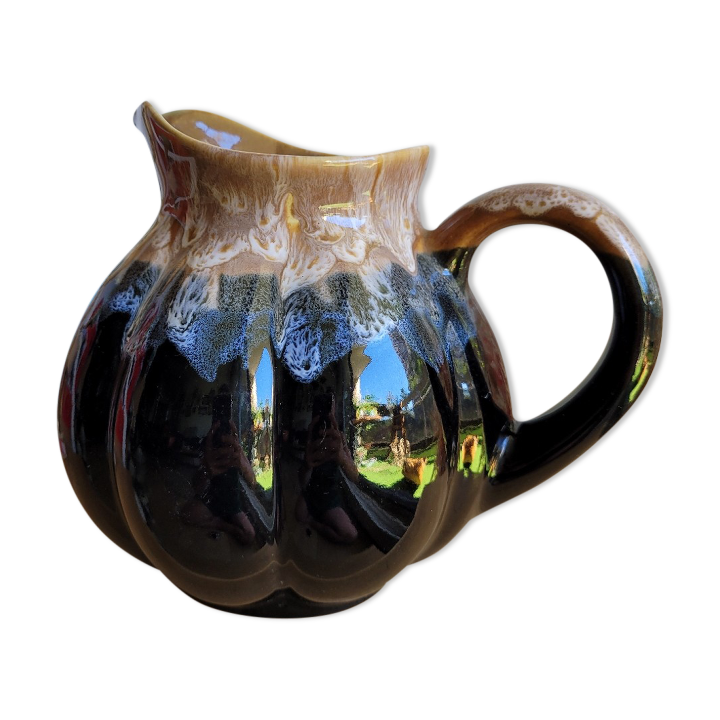 Broc / pitcher pumpkin Vallauris