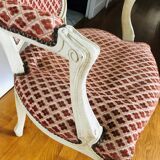 Louis XV style convertible armchair