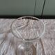6 Louis Philippe wine glasses with flat sides - 19th century.