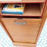 Filing cabinet, curtain cabinet