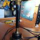 Black and gold lamp