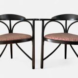 2 x Thonet 91 triangle chair by Michael Thonet