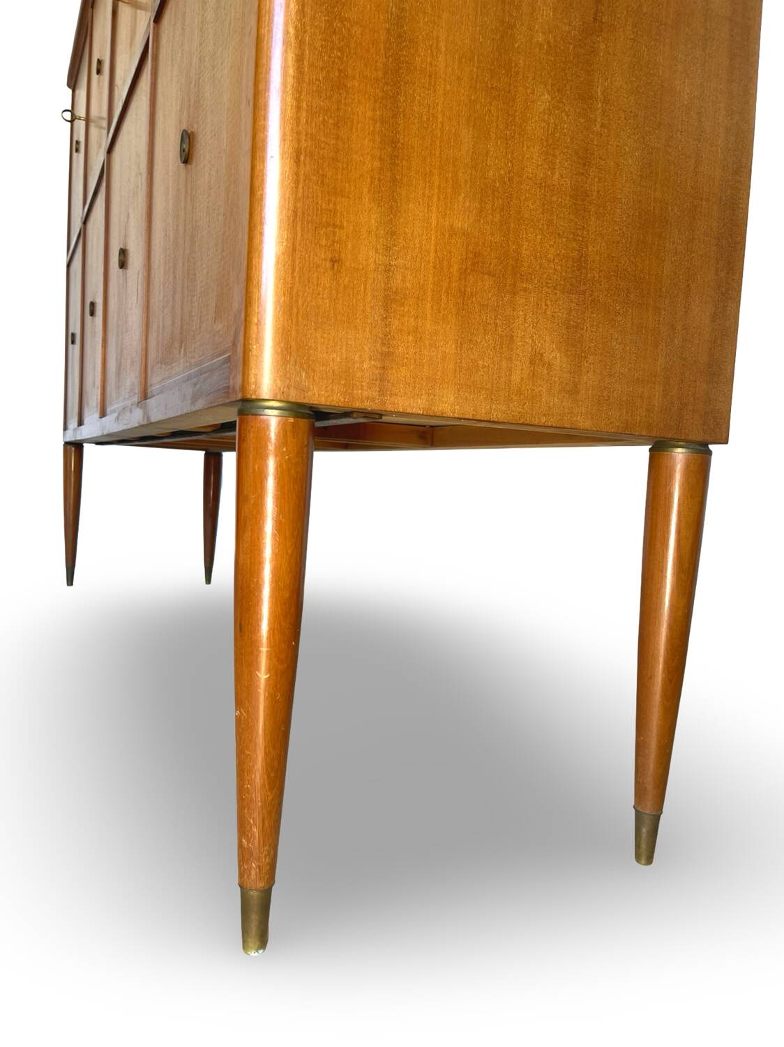 Mid-century modern Italian rosewood sideboard