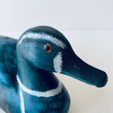 Decorative wooden duck