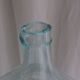 Demijohn in white glass
