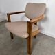 4 old armchairs Italian design chairs 70s vintage curved wood