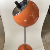Standing ashtray, orange, 1970s