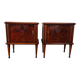 Paire de tables de chevet Italienne vintage 1950