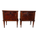 Paire de tables de chevet Italienne vintage 1950