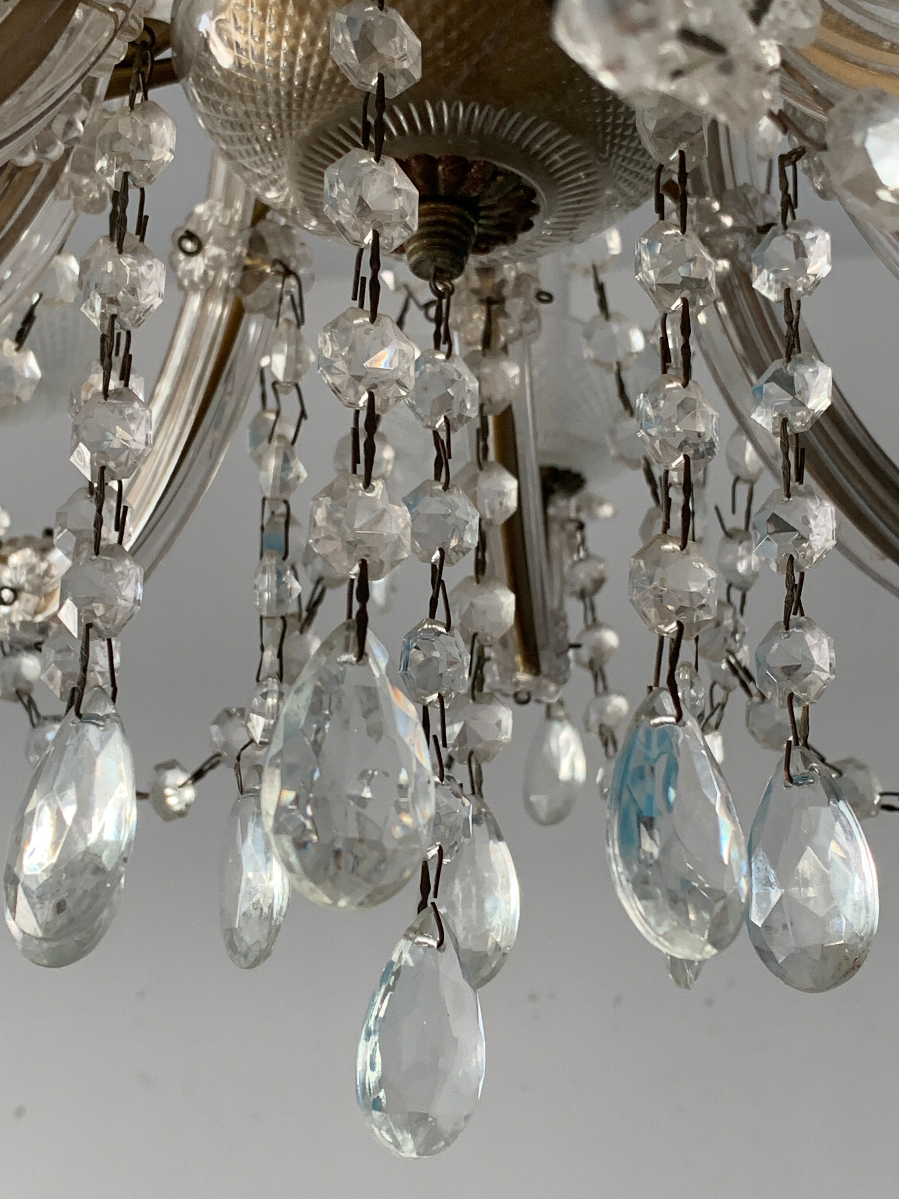 Lustre Marie Thérèse, 8 pampille fires, 1970