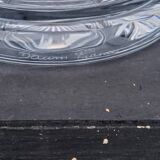 Set of 3 Daum crystal vases model Cythère from the 80s