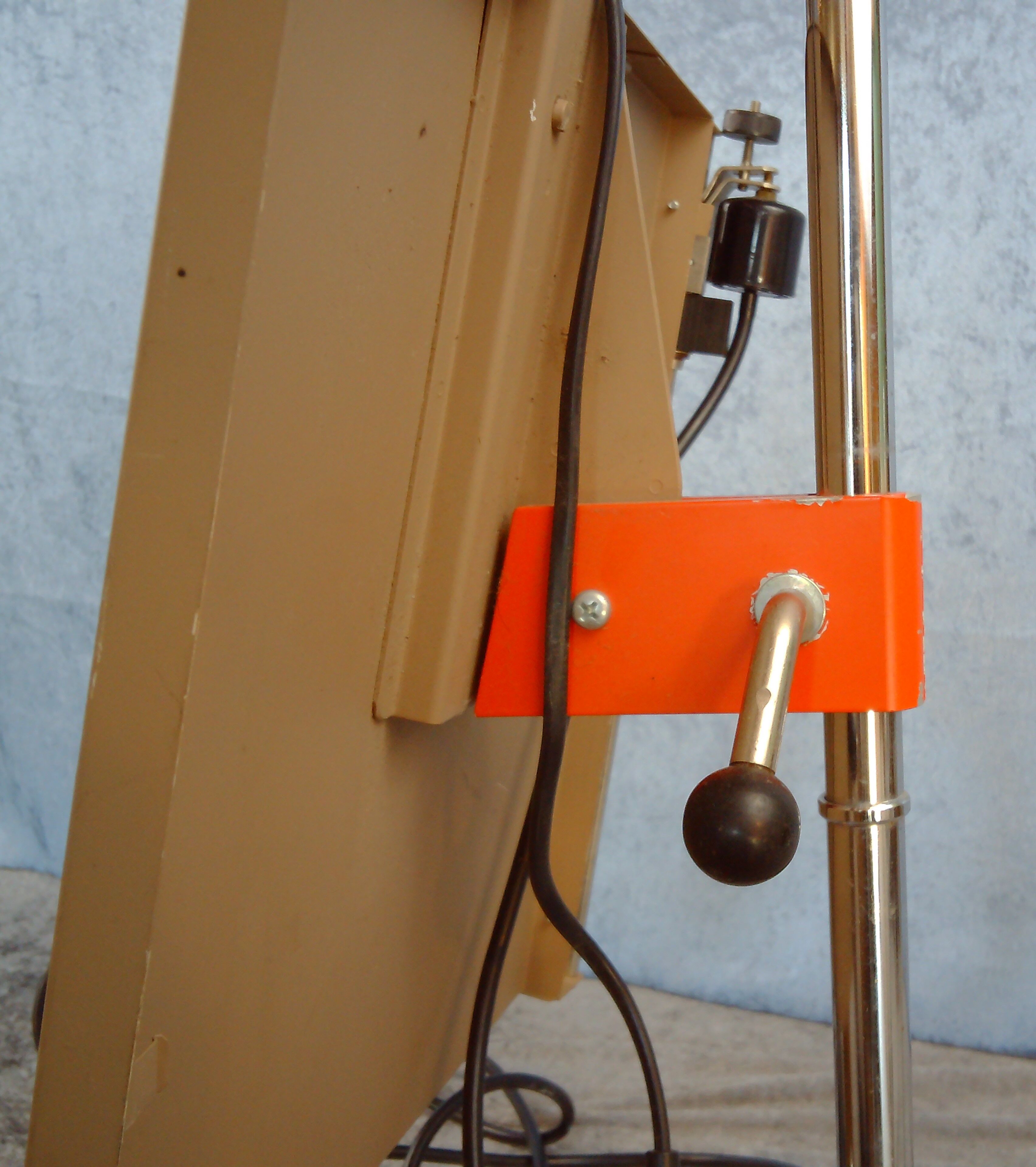 Architect lamp with tablett, Falkenberg Belysning, Sweden. 1960/70's