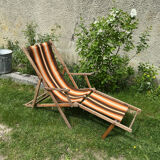 Vintage chaise longue