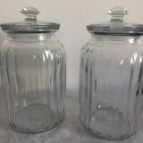 Pair of confectionery jars