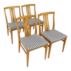 Set de 4 chaises scandinave en
