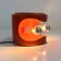 Lampe de table corail en céramique de Perdomello, 1970