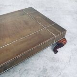 Brass coffee table, France, 1960s