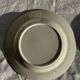 Set of 4 small white earthenware dessert plates D20