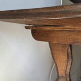 Old oak bistro table