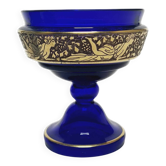 Coupe Art déco ASU Moser avec oroplastiques
