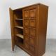 Vintage brutalist bar cabinet 'Cubism' Gerhard Bartels