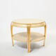 Side table parchment gilding 1930s