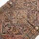 Handmade antique Persian Sarouk Farahan rug 103cm x 161cm 1880s