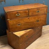 Antique military campaign chest