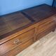 Solid Mahogany Wood TV Cabinet