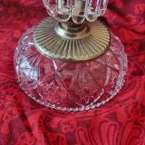Pair of Michelotti glass lamps