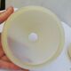 Lot de 3 globes en verre blanc opaque