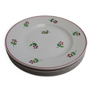 Lot de 6 assiettes à dessert en céramique