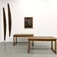 Pair of Vintage Community Tables in Solid Beech