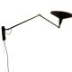 Wim Rietveld for Gispen 4050 'Panama ' lamp in Black, 1955