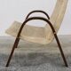 Bow Wood armchair by Steiner circa 1950