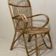 Rattan armchair