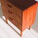 Vintage teak chest of drawers, Denmark, 1960s.