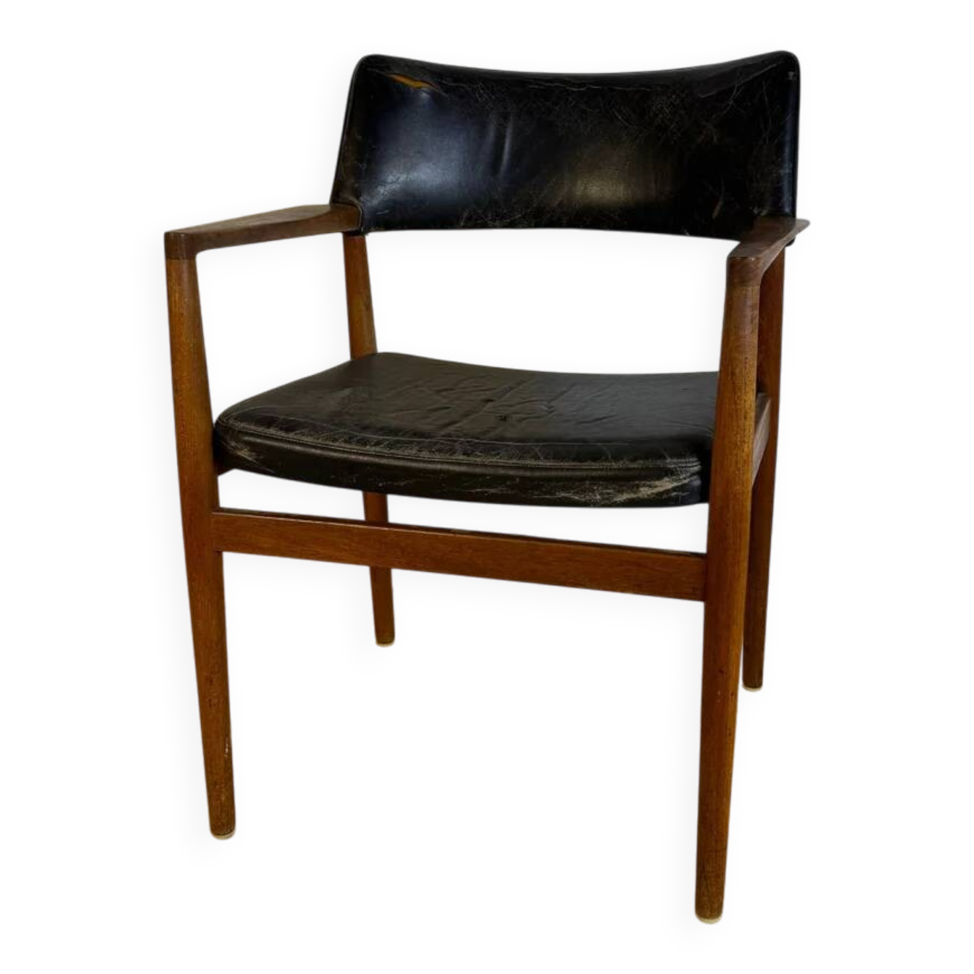 Office chair with armrests by Erik Kirkegaard – Denmark, 1960